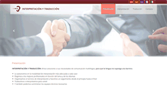 Desktop Screenshot of interpretacionytraduccion.com